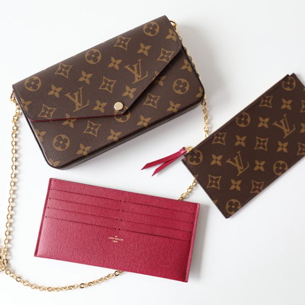 圖片 《現貨最低特價 》Louis Vuitton LV Félicie Pochette三合一經典鏈帶包