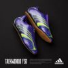 NICEDAY 代購 Adidas Wmns Taekwondo F50 紫綠 初號機 紫 綠 足球鞋 潮流 JR6025