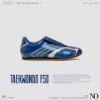 NICEDAY 代購 Adidas Wmns Taekwondo F50 Royal Blue 藍銀 皇家藍 足球鞋 閃電藍 亮面 反光 JS1046
