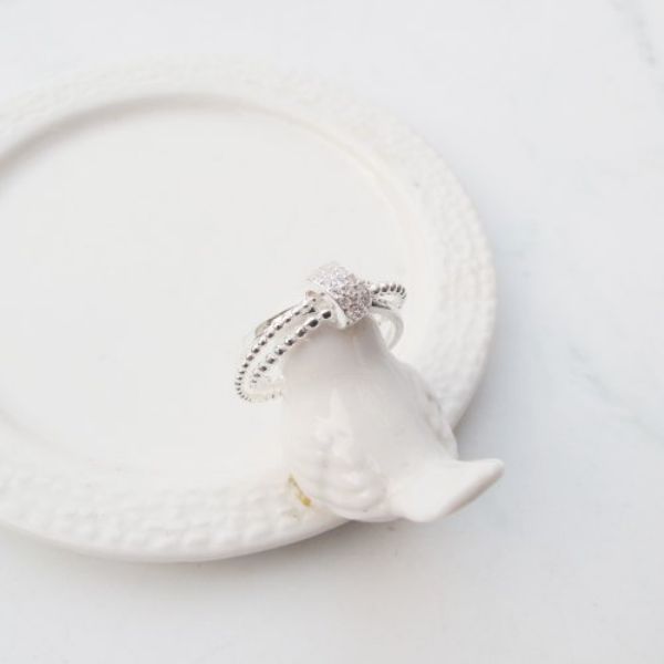 圖片 【美鑽銀飾】輕奢 | 環環相扣 | 鋯石 925純銀3環戒指 |大員囡仔