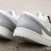 NICEDAY 現貨 Air Jordan 1 Low 白灰 灰白 灰 菸灰 綠松石 麂皮 菱格紋 男鞋  IO2242-101