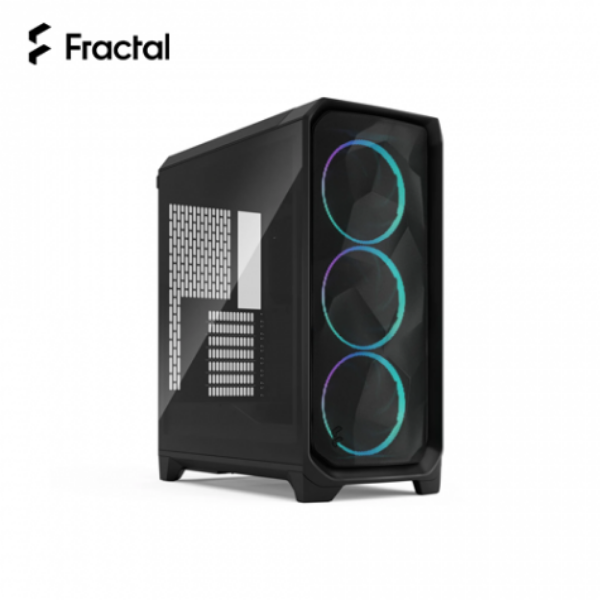 圖片 Fractal Design Meshify 3 RGB 黑/淺色玻璃/顯卡長34.9/CPU高17.6/E-ATX(MES3A-06)