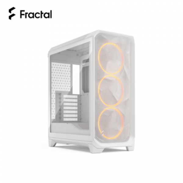 圖片 Fractal Design Meshify 3 RGB 白/透明玻璃/顯卡長34.95/CPU高17.6/E-ATX(MES3A-07)