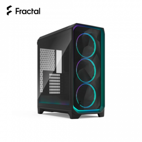 圖片 Fractal Design Meshify 3(環境燈)RGB Pro 黑/淺色玻璃/卡34.9/U17.6/E-ATX(MES3A-03)