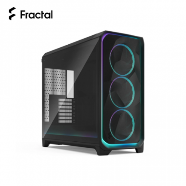 圖片 Fractal Design Meshify 3 XL(環境燈)RGB Pro 黑/淺色玻璃/卡51.2/U18.2/E-ATX(MES3X-03)