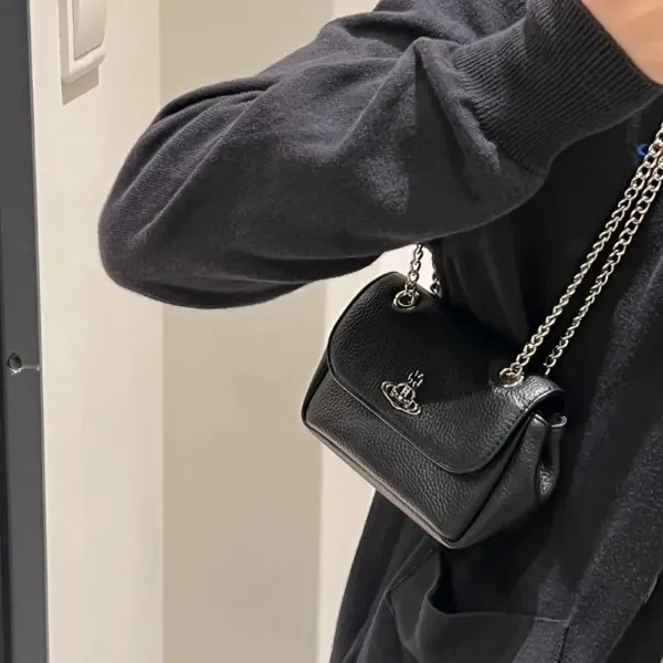 圖片 VIVIENNE WESTWOOD 西太后鏈條小包 黑色