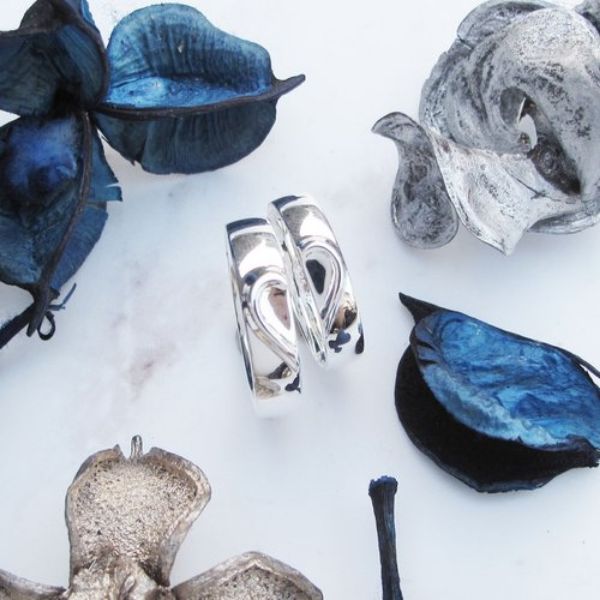 圖片 【情侶對戒】94×就是愛 | 純銀情侶對戒 | 大員囡仔