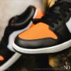 NICEDAY 現貨 NIKE AIR JORDAN 1 扣碎 黑白橘 橘黑 低筒 男鞋 553558-081