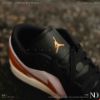 NICEDAY 現貨 NIKE AIR JORDAN 1 扣碎 黑白橘 橘黑 低筒 男鞋 553558-081