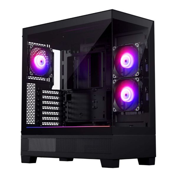 圖片 Phanteks XT View 黑 卡41.5/U高18.4/全景玻璃/支援背插(限ATX)(XT523V1_DBK01)