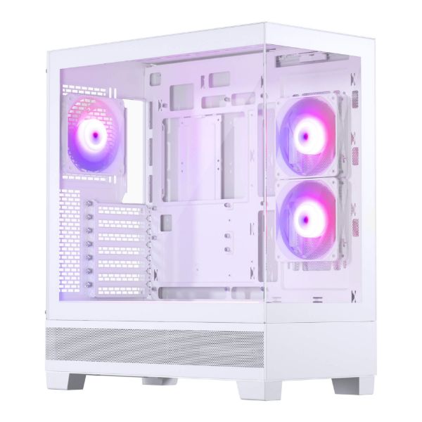 圖片 Phanteks XT View 白 卡41.5/U高18.4/全景玻璃/支援背插(限ATX)(XT523V1_DWT01)