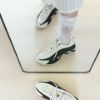 NICEDAY 現貨 NIKE W SHOX R4 白黑棕 黑白 氣墊 緩震 復古 反光 彈簧鞋 運動鞋 女鞋 AR3565-104