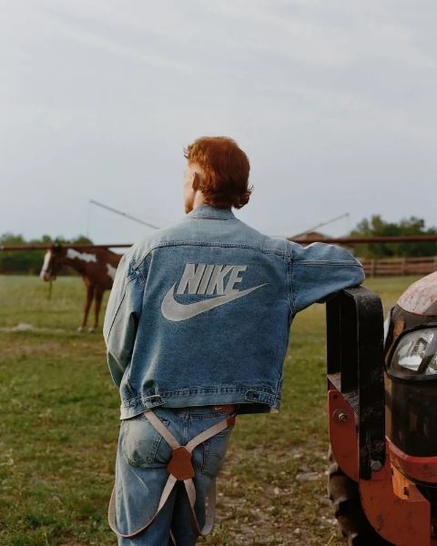 【Focus Store】Levi's x Nike Trucker Jacket "Light Blue" 002TM-0000