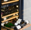 圖片 DIVIN曜黑無邊框玻璃門雙溫葡萄酒櫃DV-636DK