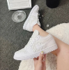 圖片 𝐌𝐫.𝐏𝐚𝐧𝐠𝐤𝐚©現貨🤍Nike Air Jordan 1 Low Quilted 菱格紋 小香奈兒 低筒 白鞋