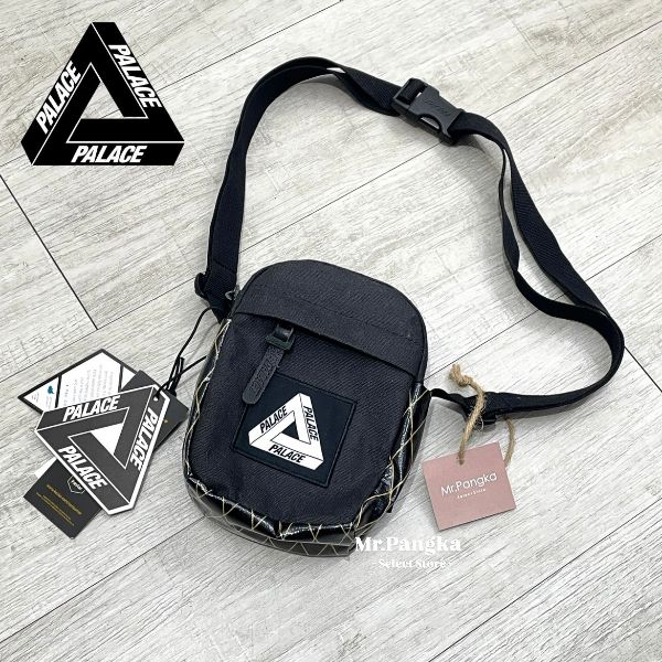 圖片 𝐌𝐫.𝐏𝐚𝐧𝐠𝐤𝐚©現貨🖤Palace X-Pac Cotton Canvas Shot Bag 小包 側背包 斜背包