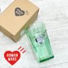 圖片 𝐌𝐫.𝐏𝐚𝐧𝐠𝐤𝐚©現貨💚HUMAN MADE TUMBLER 杯子 水杯 彩透 愛心 塑膠杯 綠 漱口杯 杯子
