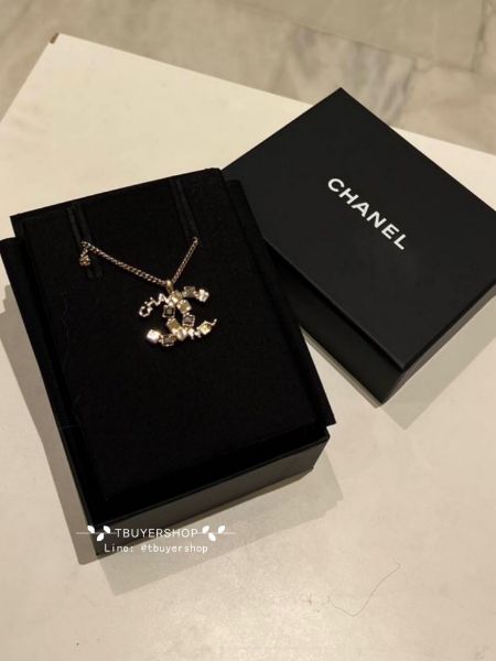 圖片 Chanel 24c 雙c寶石項鍊