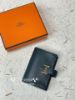 圖片 Hermes Bearn mini 鈕扣款 松柏綠 金扣 山羊皮