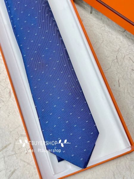 圖片 Hermes 領帶👔男士 含盒子提袋 