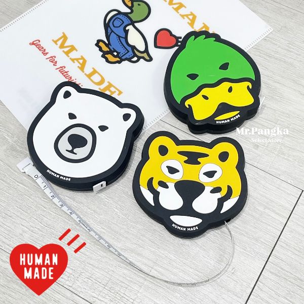 圖片 𝐌𝐫.𝐏𝐚𝐧𝐠𝐤𝐚©現貨❤️HUMAN MADE ANIMAL MEASURE 動物捲尺 卷尺 熊 老虎 鴨子 自動捲尺