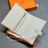 圖片 Hermes Bearn compact 珍珠灰 銀扣 山羊皮 好高級呀