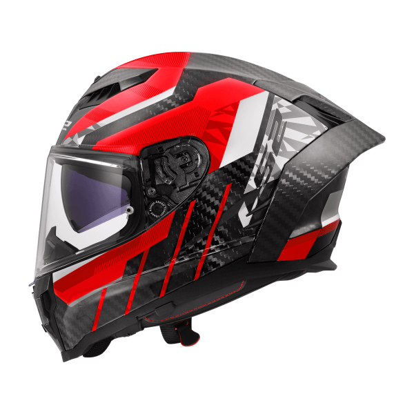 圖片 【台中硬了安全帽】LS2 FF807 6K碳纖維 全罩 彩繪款 新品 公司貨 含稅