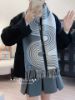 圖片 Hermes 24新款100%羊絨雙面圍巾 30×140cm 含盒