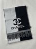圖片 Chanel 爆款🔥黑白拼色cc圍巾🧣