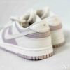 NICEDAY 現貨 Nike Dunk Low 灰紫 淺紫 白紫 浮雕 乳白色 特殊款 女鞋 IH0639-011