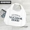 圖片 𝐌𝐫.𝐏𝐚𝐧𝐠𝐤𝐚©現貨🖤NEIGHBORHOOD LOGO TOTE BAG 托特包 購物袋 小 米白 NBHD