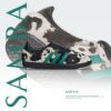 NICEDAY 代購 Adidas Samba LT 薄荷綠 黑白 紋路 翻蓋 馬鬃毛 休閒鞋 愛迪達 男女同款 JS3930