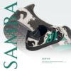 NICEDAY 代購 Adidas Samba LT 薄荷綠 黑白 紋路 翻蓋 馬鬃毛 休閒鞋 愛迪達 男女同款 JS3930