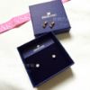 圖片 💫 日光簡鑽｜Swarovski 經典白鑽鍍金耳釘 📦在台現貨