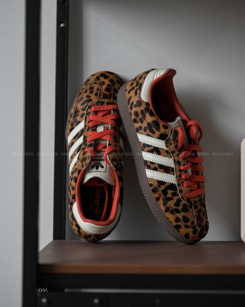 iSNEAKERS 預購 Adidas Wmns Samba OG "Leopard Pack Preloved Red" 豹紋 JI2734