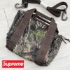 圖片 𝐌𝐫.𝐏𝐚𝐧𝐠𝐤𝐚©現貨🖤Supreme Mesh Mini Duffle Bag 側背包 網狀 洞洞 小包 樹葉 落葉