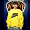 圖片 𝐌𝐫.𝐏𝐚𝐧𝐠𝐤𝐚©現貨💛NIKE × NIGO NRG Crew Fleece 大學T 衛衣 聯名 限量 黃色 潮流