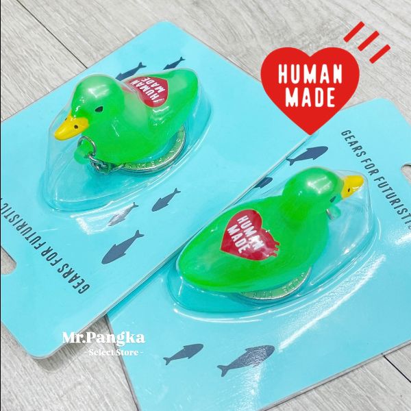 圖片 𝐌𝐫.𝐏𝐚𝐧𝐠𝐤𝐚©現貨💚HUMAN MADE DUCK PVC KEYCHAIN 鴨子 鑰匙圈 吊飾 鴨鴨 潮流