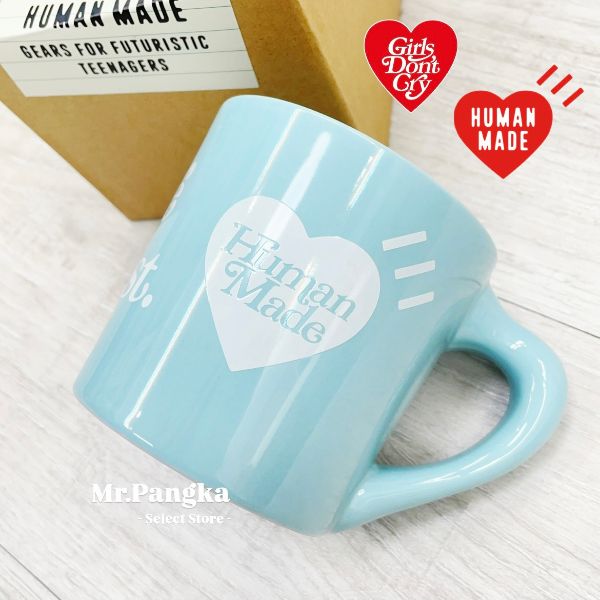 圖片 𝐌𝐫.𝐏𝐚𝐧𝐠𝐤𝐚©現貨❤️HUMAN MADE X GIRL'S DON'T CRY 聯名馬克杯 寶寶藍 藍色 馬克杯