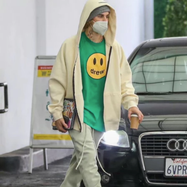 圖片 𝐌𝐫.𝐏𝐚𝐧𝐠𝐤𝐚©現貨🙂💚Drew house mascot tee 小賈斯汀 笑臉 綠色 短袖 短T 小賈 潮流