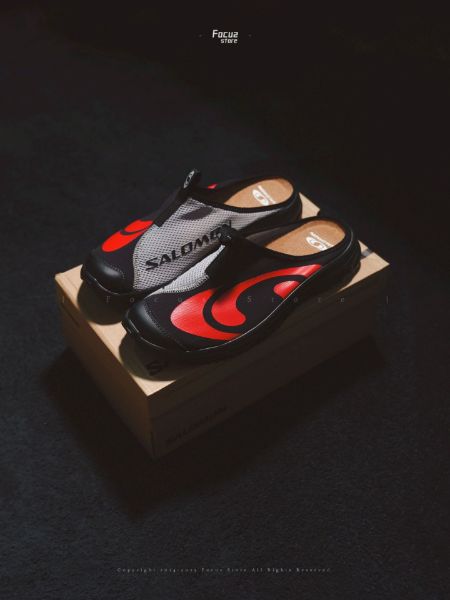 【Focus Store】 Salomon RX Slide 3.0 Seasonal "Black Red" 477590	