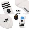 圖片 𝐌𝐫.𝐏𝐚𝐧𝐠𝐤𝐚©現貨🖤BAPE® x ADIDAS SOCKS 襪子 長襪 聯名 限量 猿人頭