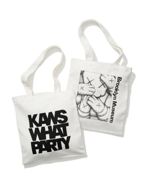 圖片 𝐌𝐫.𝐏𝐚𝐧𝐠𝐤𝐚©現貨❤️KAWS BKM 限定托特包 紐約布魯克林博物館 展覽限定 購物袋 托特包 聯名 限量