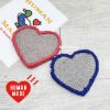 圖片 𝐌𝐫.𝐏𝐚𝐧𝐠𝐤𝐚©現貨❤️HUMAN MADE HEART RUG COASTER 愛心 擺飾 杯墊 心型 紅色 藍色