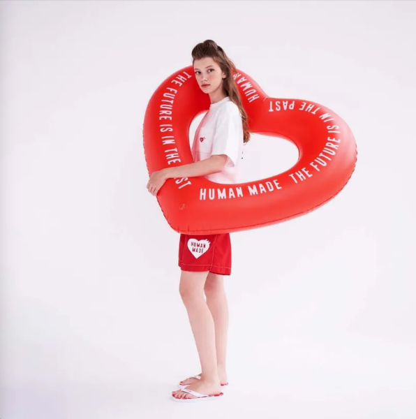 圖片 𝐌𝐫.𝐏𝐚𝐧𝐠𝐤𝐚©現貨❤️HUMAN MADE HEART FLOAT 游泳 超大 愛心 心型 漂浮 泳圈 游泳圈