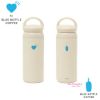 圖片 𝐌𝐫.𝐏𝐚𝐧𝐠𝐤𝐚©現貨💙HUMAN MADE x BLUE BOTTLE x KINTO 奶油保溫瓶 米白藍瓶 愛心