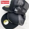 圖片 𝐌𝐫.𝐏𝐚𝐧𝐠𝐤𝐚©現貨🖤Supreme BOX LOGO MESH NEW ERA 聯名 帽子 網帽 老帽 黑色