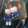 圖片 𝐌𝐫.𝐏𝐚𝐧𝐠𝐤𝐚©現貨💗韓國限定 限量 HELLO KITTY 白皮制服 Y2K長腿 娃娃吊飾 包包吊飾