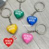 圖片 𝐌𝐫.𝐏𝐚𝐧𝐠𝐤𝐚©現貨❤️HUMAN MADE HEART RUBBER KEYCHAIN 愛心 立體 吊飾 鑰匙圈