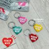 圖片 𝐌𝐫.𝐏𝐚𝐧𝐠𝐤𝐚©現貨❤️HUMAN MADE HEART KEYRING 愛心 鑰匙圈 吊飾 心型 壓克力